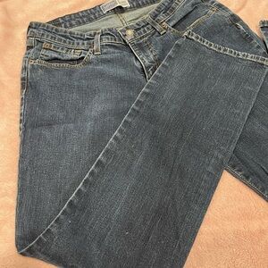 Levi's Signature Mid Rise Straight Jeans - Dark Blue